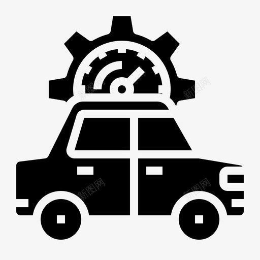 维护汽车6加注图标svg_新图网 https://ixintu.com 加注 汽车 维护