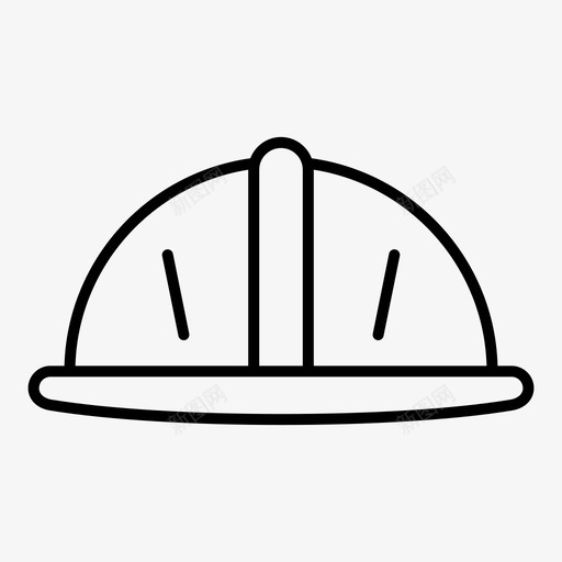头盔建造修理图标svg_新图网 https://ixintu.com 修理 头盔 安全 建造