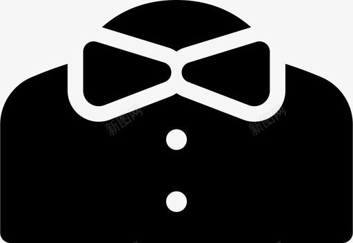 衬衫商务服装图标svg_新图网 https://ixintu.com 商务 填充 家居 折叠 时尚 服装 衬衫
