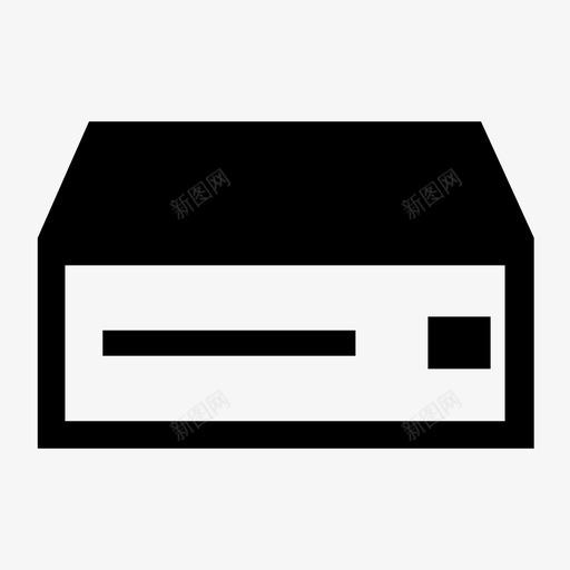 cd播放器电脑硬件音乐图标svg_新图网 https://ixintu.com cd播放器 唱片 电脑硬件 立体声 音乐