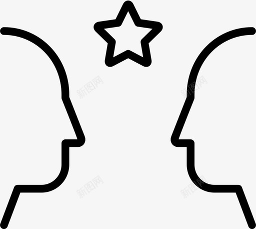 最爱脸头图标svg_新图网 https://ixintu.com 人 头 明星 最爱 脸 脸瘦