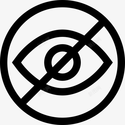 闭上眼睛斋月6日直系图标svg_新图网 https://ixintu.com 6日 斋月 直系 眼睛 闭上