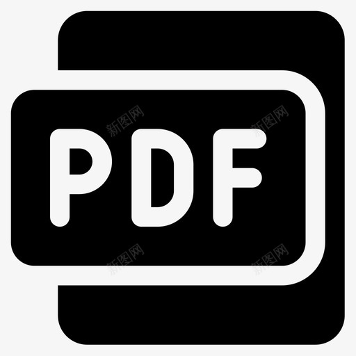 Pdf图形90填充图标svg_新图网 https://ixintu.com Pdf 图形设计 填充