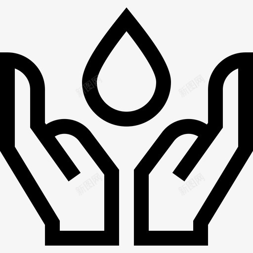 水力发电可持续能源27线性图标svg_新图网 https://ixintu.com 持续 水力发电 线性 能源