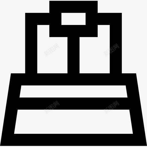 嗯17号花园直线型图标svg_新图网 https://ixintu.com 17号 直线 线型 花园