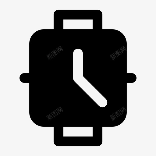 智能手表提醒时间图标svg_新图网 https://ixintu.com 商业 手表 提醒 时间 智能 稳健 金融