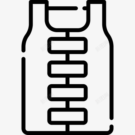 救生衣防护安全13线性图标svg_新图网 https://ixintu.com 安全 救生衣 线性 防护