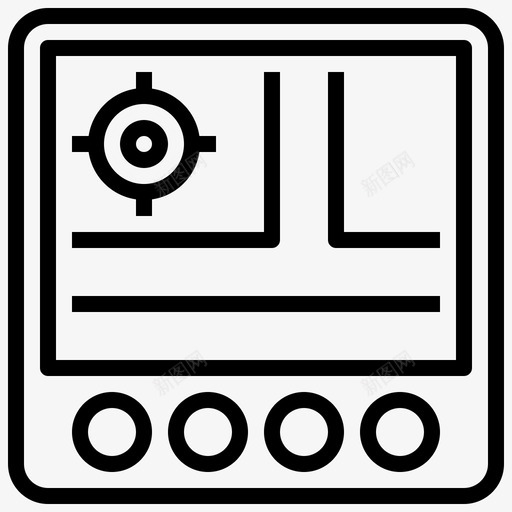 兴趣点gps公路图标svg_新图网 https://ixintu.com gps 交通 公路 兴趣 地图 路径 轮廓 道路