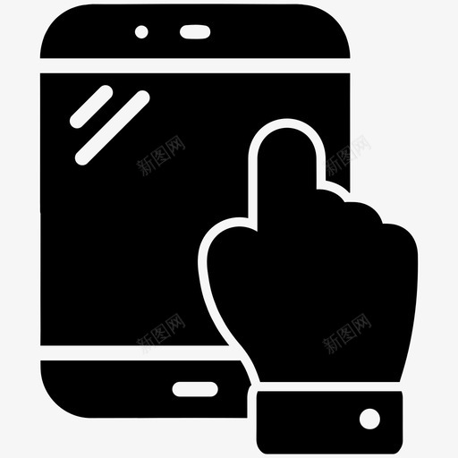 平板电脑设备ipad图标svg_新图网 https://ixintu.com ipad 响应式 平板电脑 技术 教育 设备