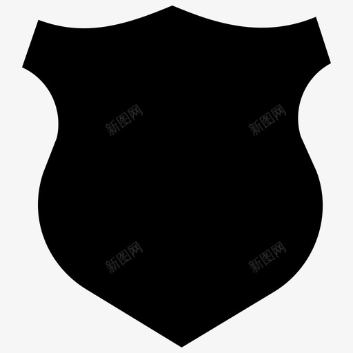 警卫徽章保护图标svg_新图网 https://ixintu.com 保安 保护 徽章 盾牌 警卫