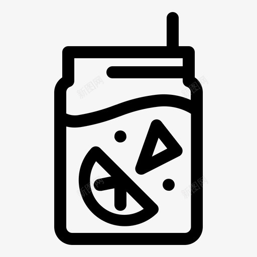 注入水饮料新鲜图标svg_新图网 https://ixintu.com 健康 入水 新鲜 概述 注入 饮料