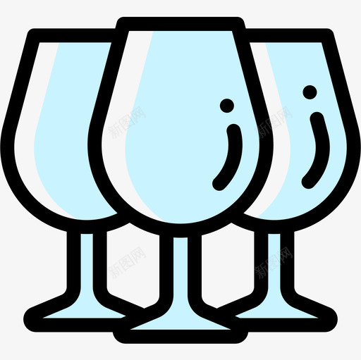 酒酒7色差图标svg_新图网 https://ixintu.com 色差