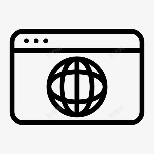 网络连接全球图标svg_新图网 https://ixintu.com 互联网 优化 全球 搜索引擎 网络 连接