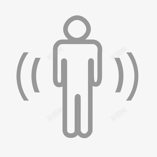 人体感应svg_新图网 https://ixintu.com 人体感应