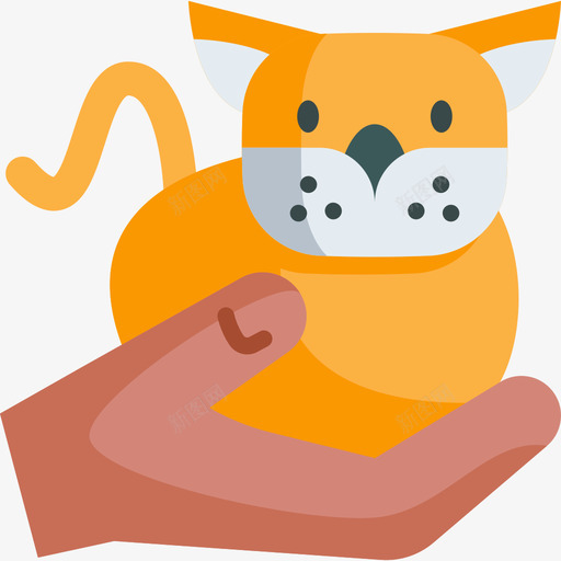 猫没有古伯尔尼门塔尔组织1扁平图标svg_新图网 https://ixintu.com 伯尔尼 扁平 没有 组织 门塔