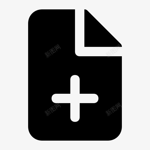 新文件数据文档图标svg_新图网 https://ixintu.com 字形 数据 文件 文档 新文件 页面