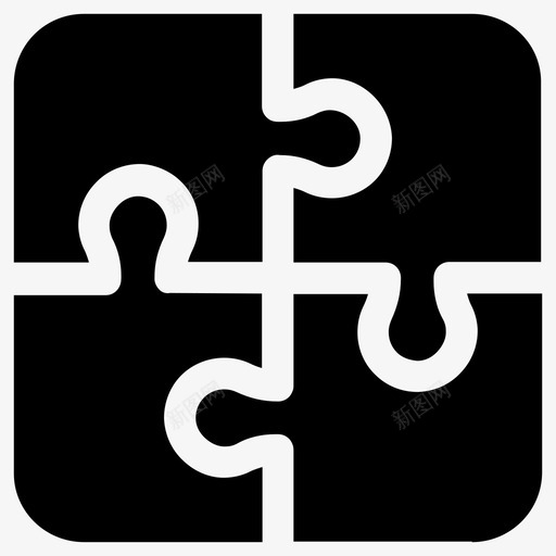 解谜游戏图标svg_新图网 https://ixintu.com 游戏 策略 谜题