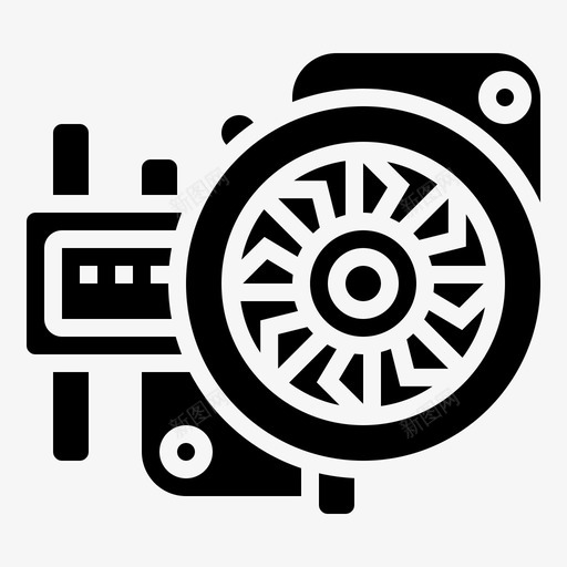 水泵汽车维修2字形图标svg_新图网 https://ixintu.com 字形 水泵 汽车维修