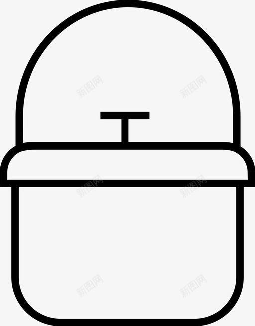 烹饪锅野营吃图标svg_新图网 https://ixintu.com 平底锅 户外 烹饪 野营