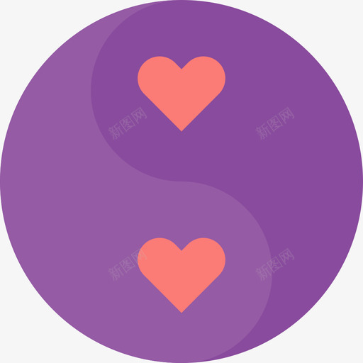 阴阳35号疗法平图标svg_新图网 https://ixintu.com 35号 疗法 阴阳