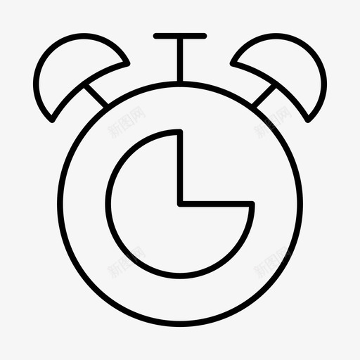计时器秒表材料细线组70图标svg_新图网 https://ixintu.com 材料 秒表 线组 细线 计时器