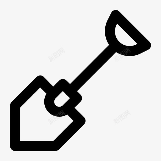 铲挖季节图标svg_新图网 https://ixintu.com 冬行 季节