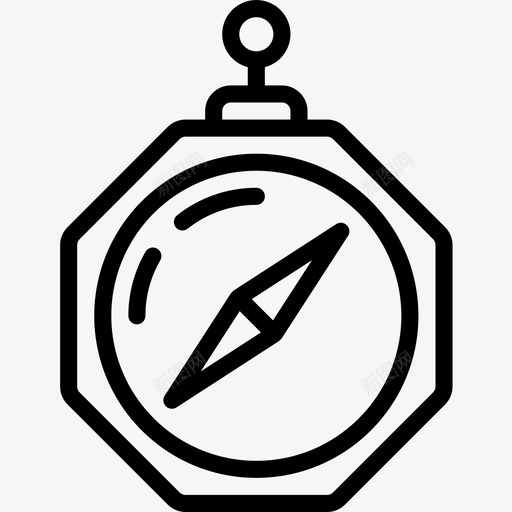 罗盘发明直线图标svg_新图网 https://ixintu.com 发明 直线 罗盘