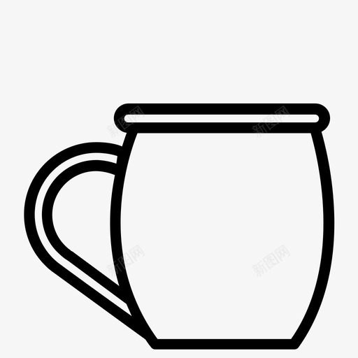 铜杯饮料莫斯科骡子图标svg_新图网 https://ixintu.com 玻璃杯 莫斯科 铜杯 饮料 骡子