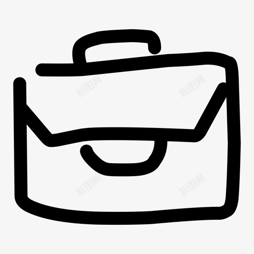 包公文包皮包图标svg_新图网 https://ixintu.com 储蓄 公文包 包 工作 工作包 皮包