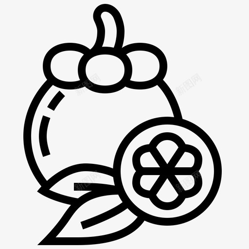 芒果水果22直生图标svg_新图网 https://ixintu.com 水果 直生 芒果