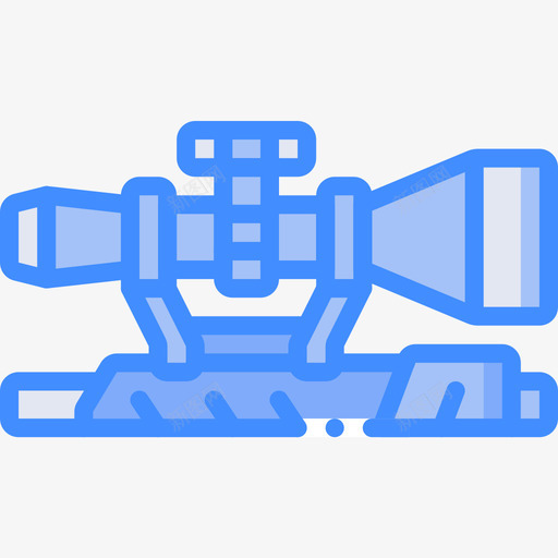 Scope探险运动17蓝色图标svg_新图网 https://ixintu.com Scope 探险运动17 蓝色