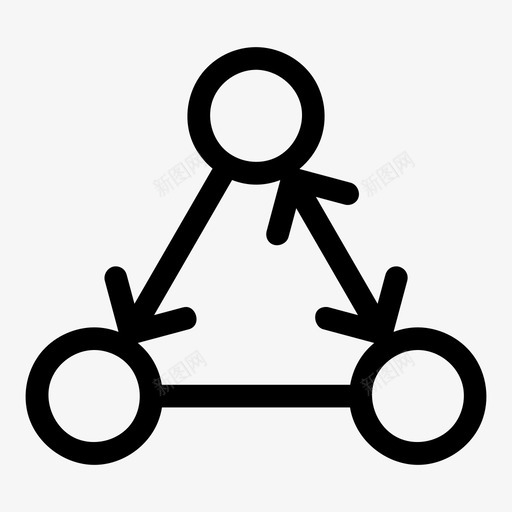 网络连接图图标svg_新图网 https://ixintu.com 图 网络 节点 连接 顶点
