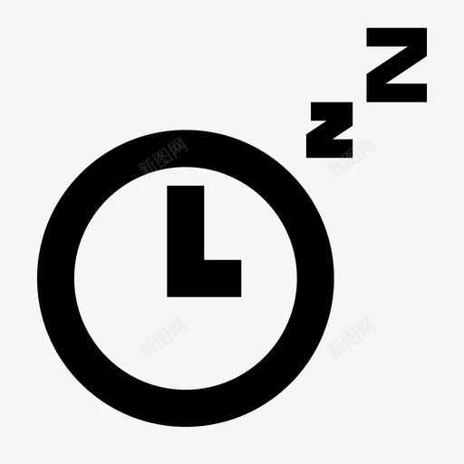 打盹闹钟闹钟睡眠图标svg_新图网 https://ixintu.com 像素完美图标 打盹闹钟 时间 睡眠 闹钟
