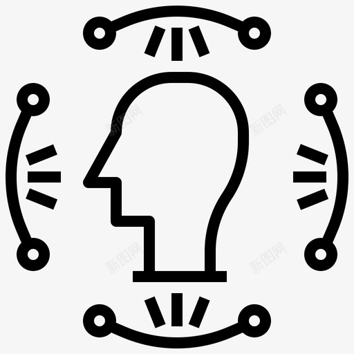 扫描仪3d打印48线性图标svg_新图网 https://ixintu.com 3d 打印 扫描仪 线性