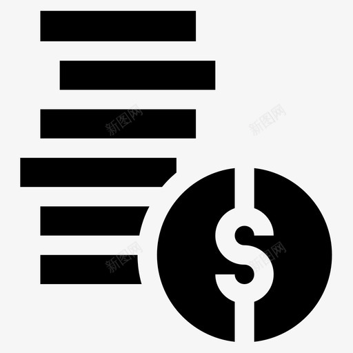 货币付款49已填充图标svg_新图网 https://ixintu.com 付款49 已填充 货币