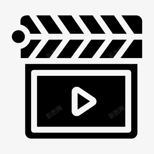 拍板棒向量拍板棒板条板图标svg_新图网 https://ixintu.com seo 同步 向量 固体 图标 拍板 条板 板条 石板