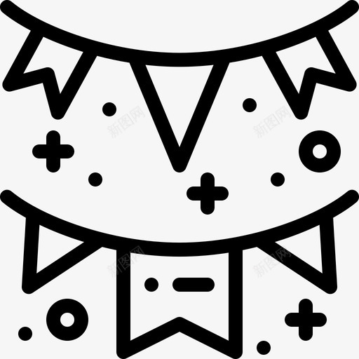 派对自由时间30直系图标svg_新图网 https://ixintu.com 时间 派对 直系 自由