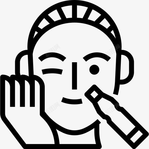 胶原蛋白spa29线状图标svg_新图网 https://ixintu.com spa 线状 胶原 蛋白