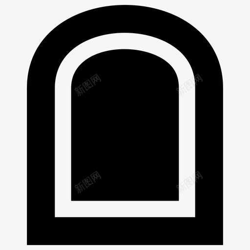 窗户家房子图标svg_新图网 https://ixintu.com 室内 家 房子 房间 窗户 风景