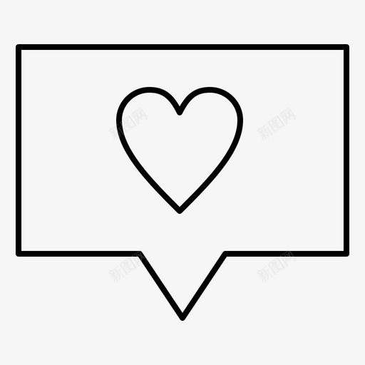 喜欢爱信息图标svg_新图网 https://ixintu.com 信息 喜欢 基本的 爱