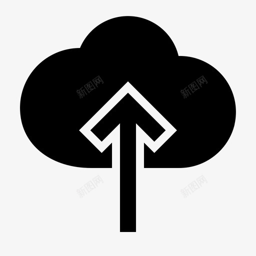 上传云计算机图标svg_新图网 https://ixintu.com ikigaiit和计算机固体 it 上传 云 硬件 计算机