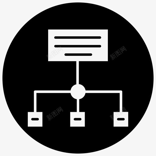 信息图数据流流程图图标svg_新图网 https://ixintu.com blackfill ms seo4 信息 层次 数据流 模式 流程图 结构