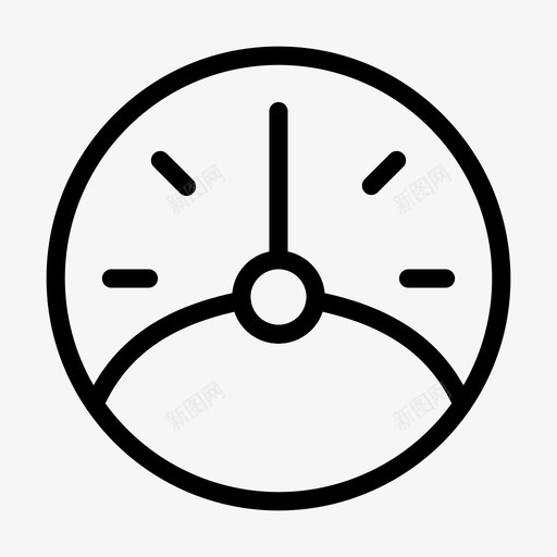 仪表板仪表测量图标svg_新图网 https://ixintu.com 仪表 仪表板 基本 常规 接口 测量 线路 速度