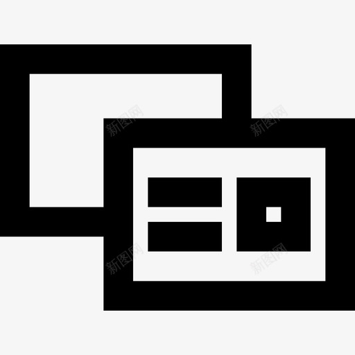 卡身份证办公室图标svg_新图网 https://ixintu.com 办公室 卡 身份证