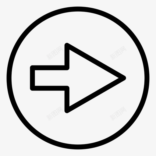 下一个按钮箭头计算器图标svg_新图网 https://ixintu.com 下一个按钮 前进按钮 右 箭头 计算器