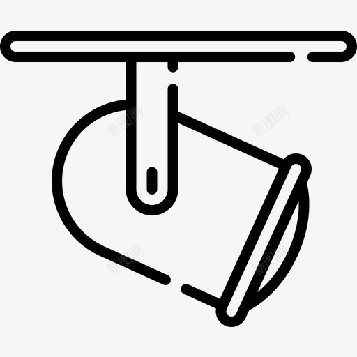 聚光灯电影工业2线性图标svg_新图网 https://ixintu.com 工业 电影 线性 聚光灯