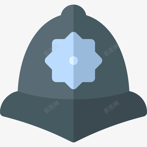 警察帽英格兰18号平头图标svg_新图网 https://ixintu.com 平头 英格兰18号 警察帽