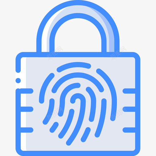 触摸网络安全17蓝色图标svg_新图网 https://ixintu.com 网络安全17 蓝色 触摸