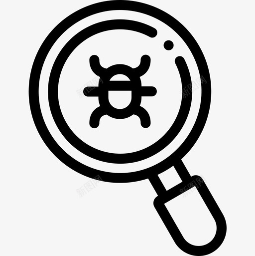 恶意软件网络犯罪12线性图标svg_新图网 https://ixintu.com 恶意软件 线性 网络犯罪12