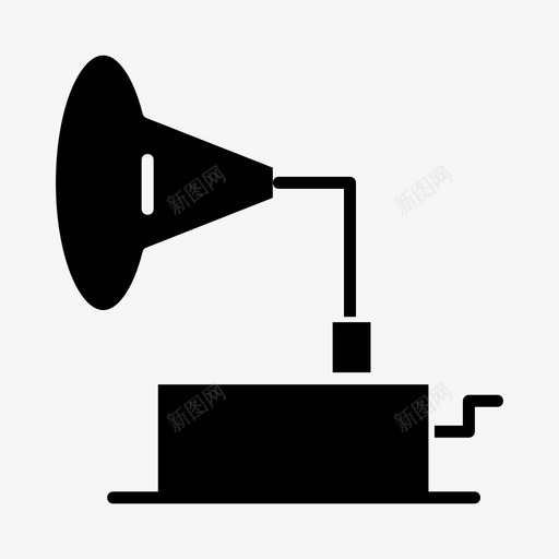 采购产品留声机电子产品留声机图标svg_新图网 https://ixintu.com 乙烯基 产品 多媒体 电子产品 留声机 采购 音乐